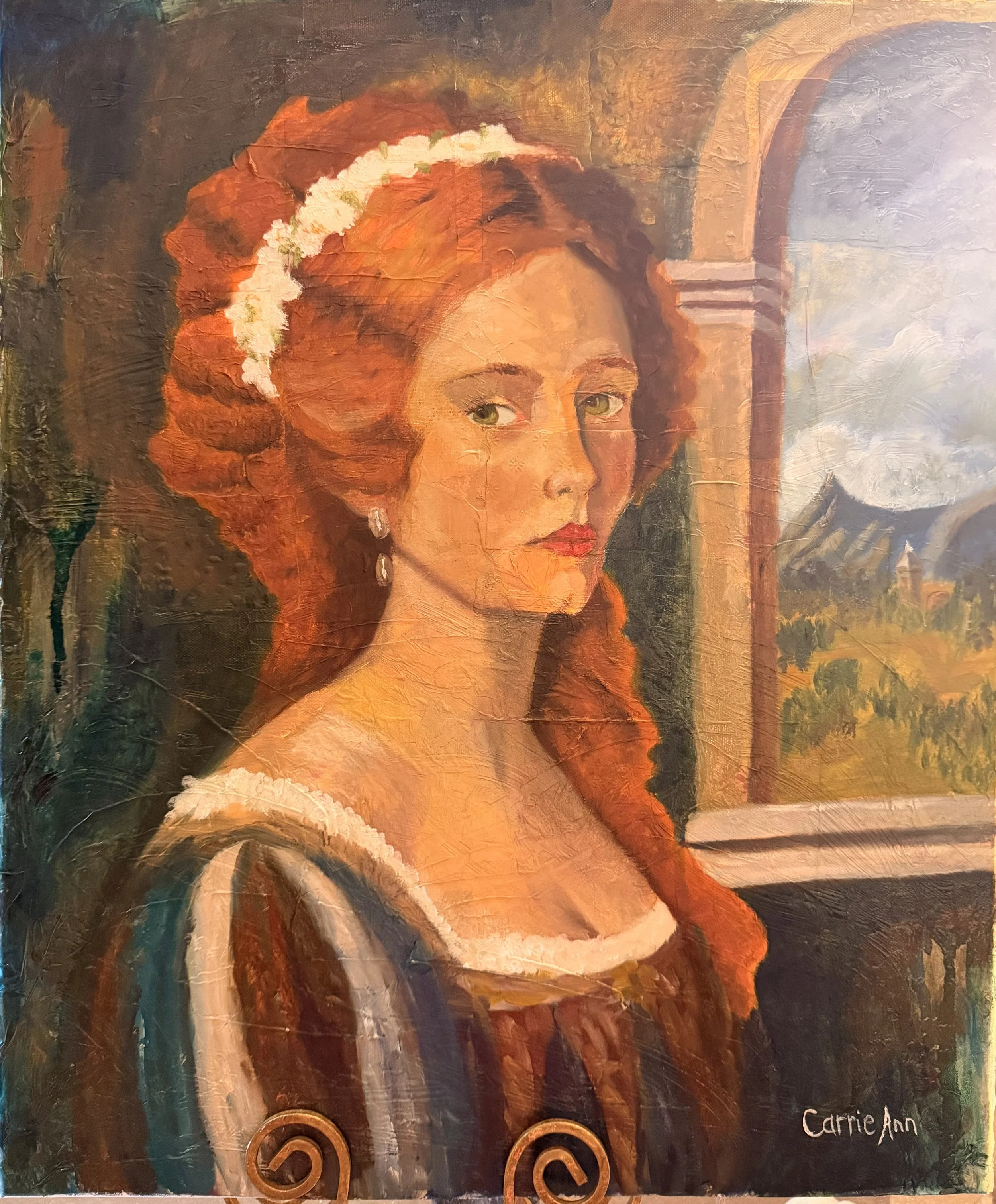 Weight Of Tomorrow - original oil on canvas