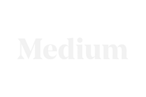 The word 'Medium' written in white font on a black background.