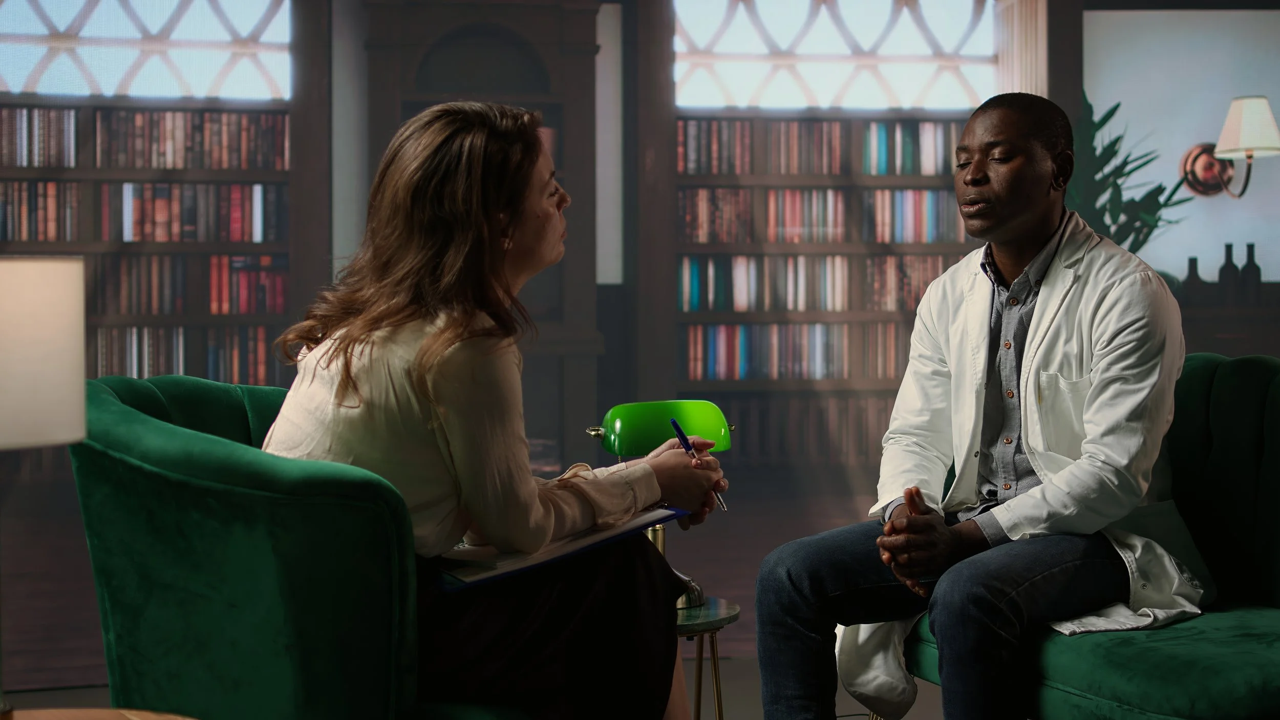 A man talking to his psychiatrist - Integrative Healthcare Alliance