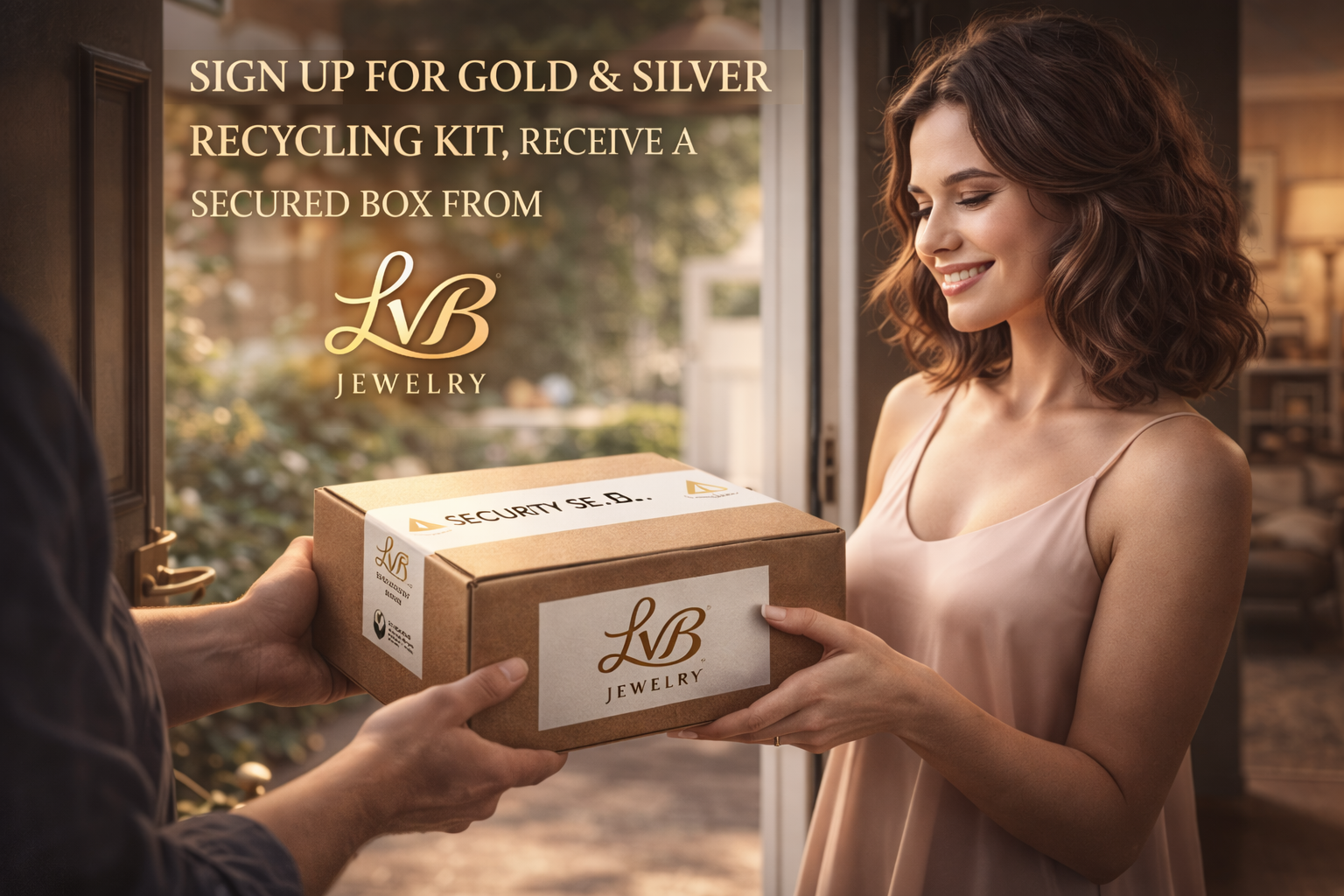 Step 1. Send your gold / silver jewellery to us