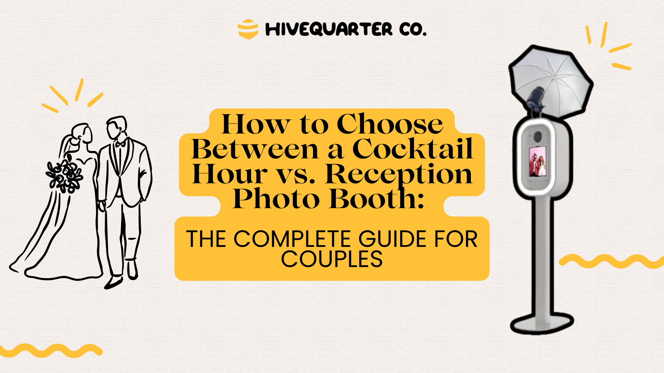 How to Choose Between a Cocktail Hour vs. Reception Photo Booth: The Complete Guide for Couples