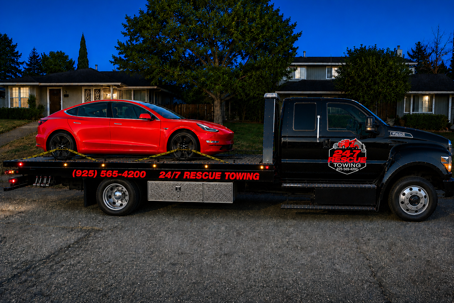 Electric vehicle towing Antioch CA