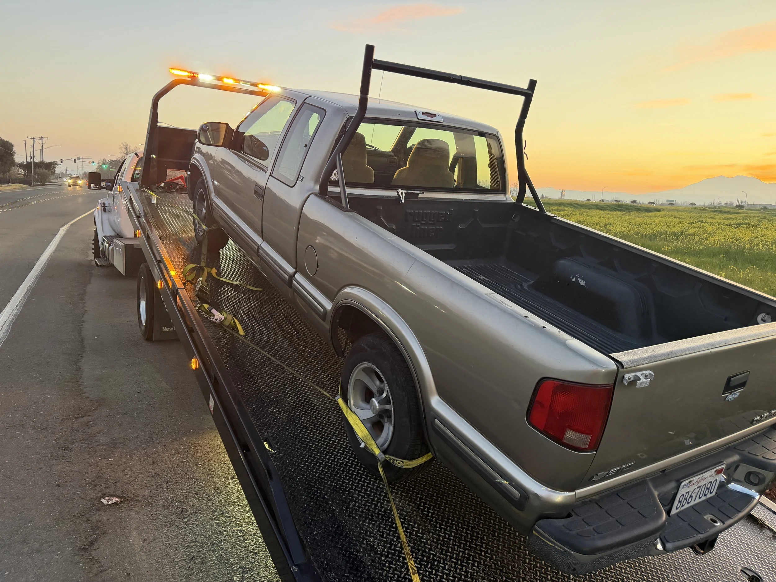 pickup truck towing oakley ca empire ave