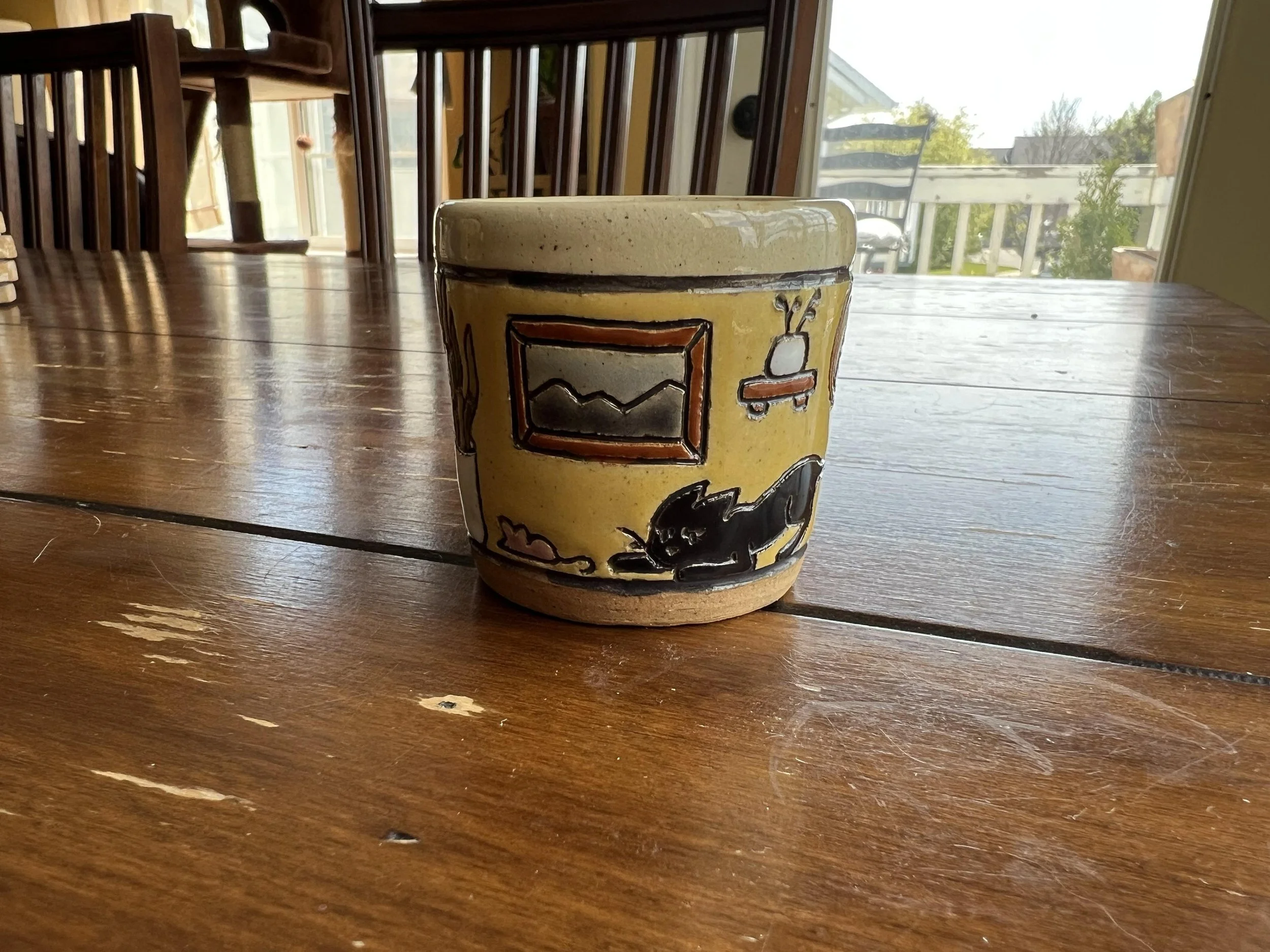 Cats and Plants Mini Cup