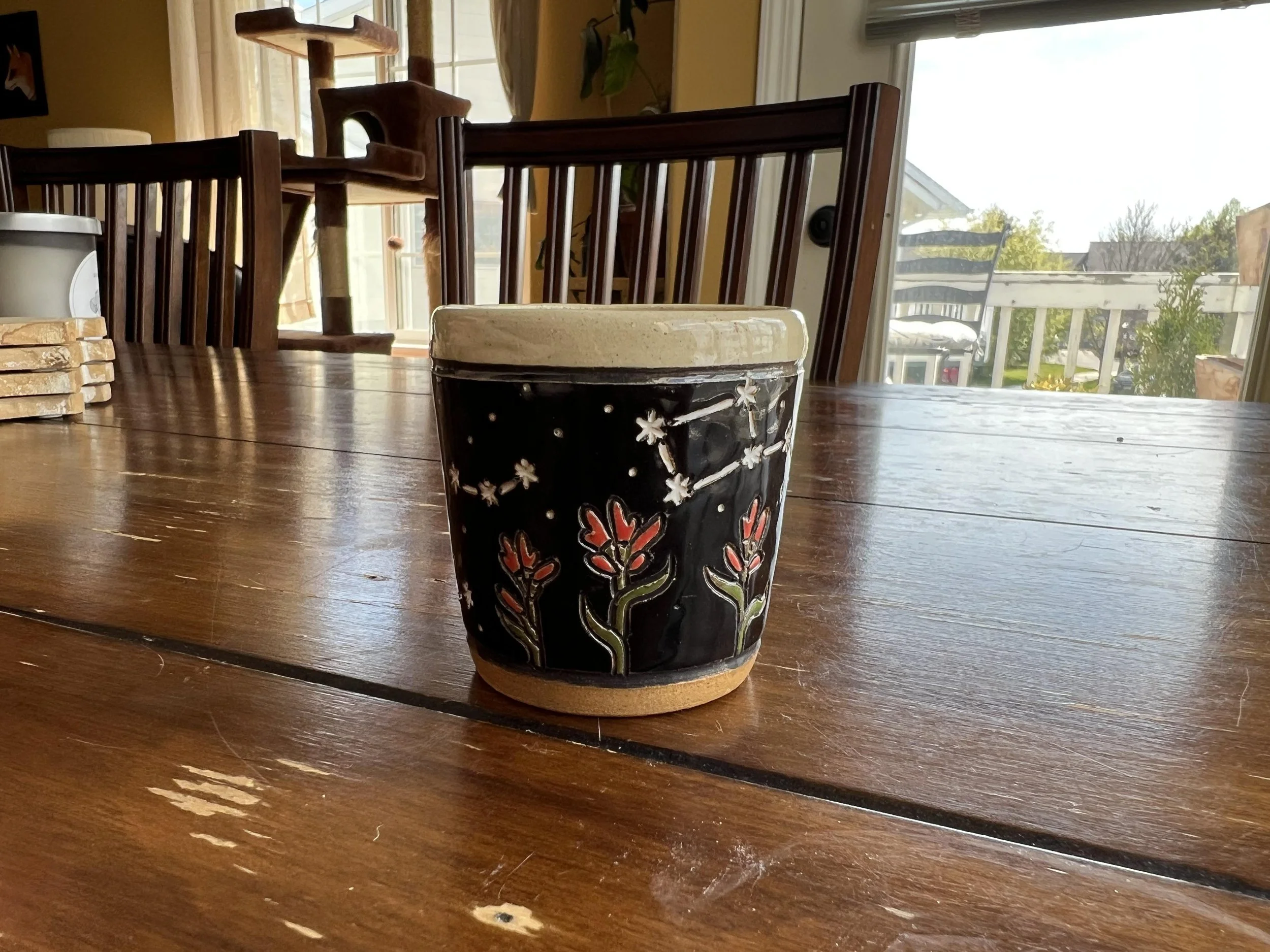 Constellations and Fireweed Mini Cup