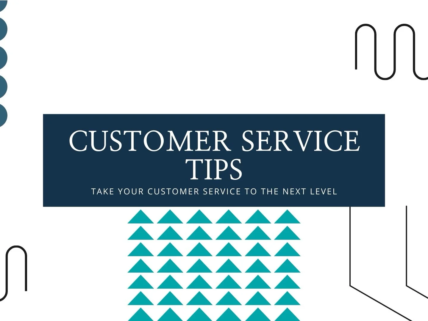 Customer Service Tips in 60 Seconds