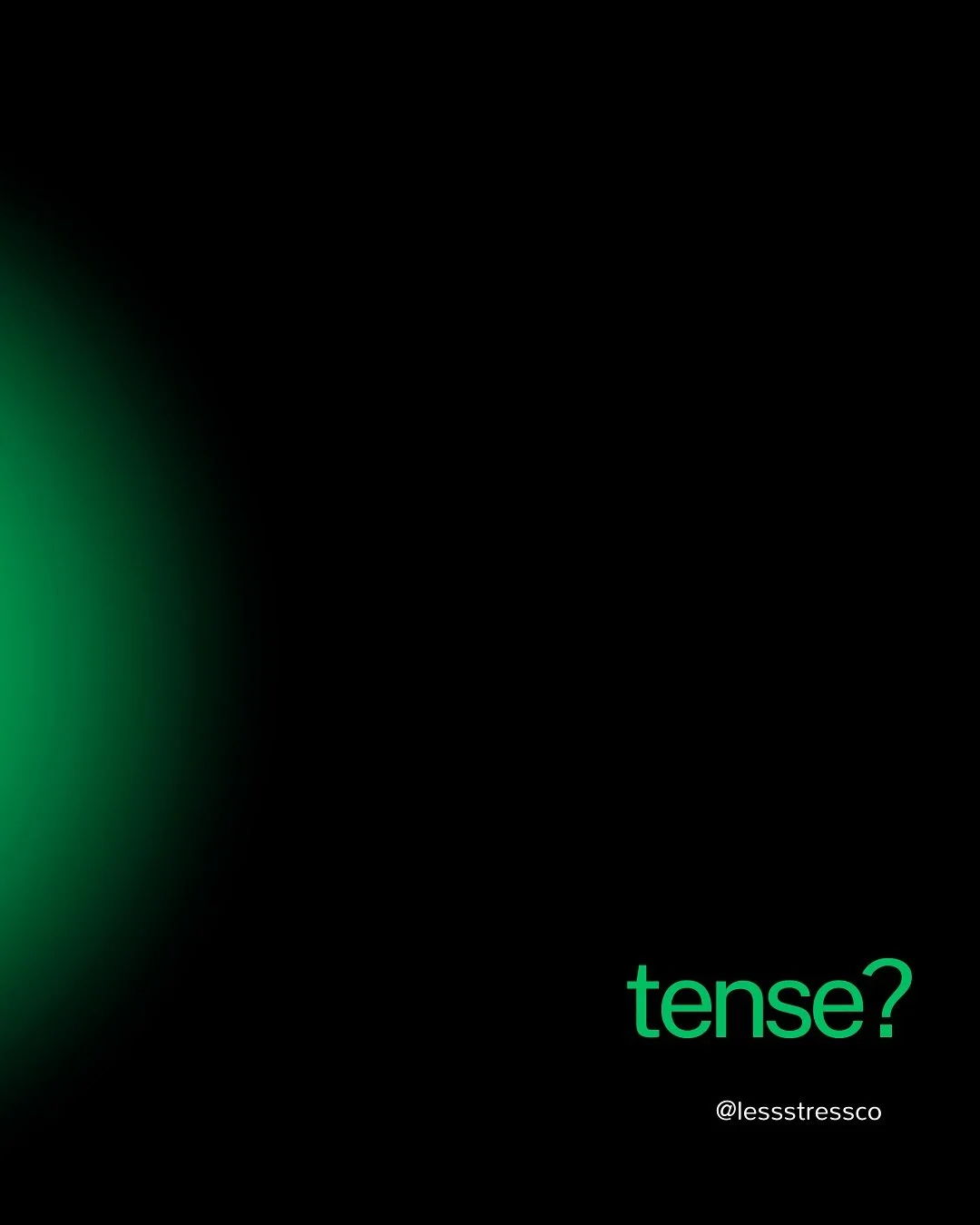 Tension isn&rsquo;t just physical &mdash; it&rsquo;s often stored stress that hasn&rsquo;t had a chance to release. 

If your shoulders are constantly tight or your jaw clenched, your system might be locked in defense. 

Awareness is the first step. 