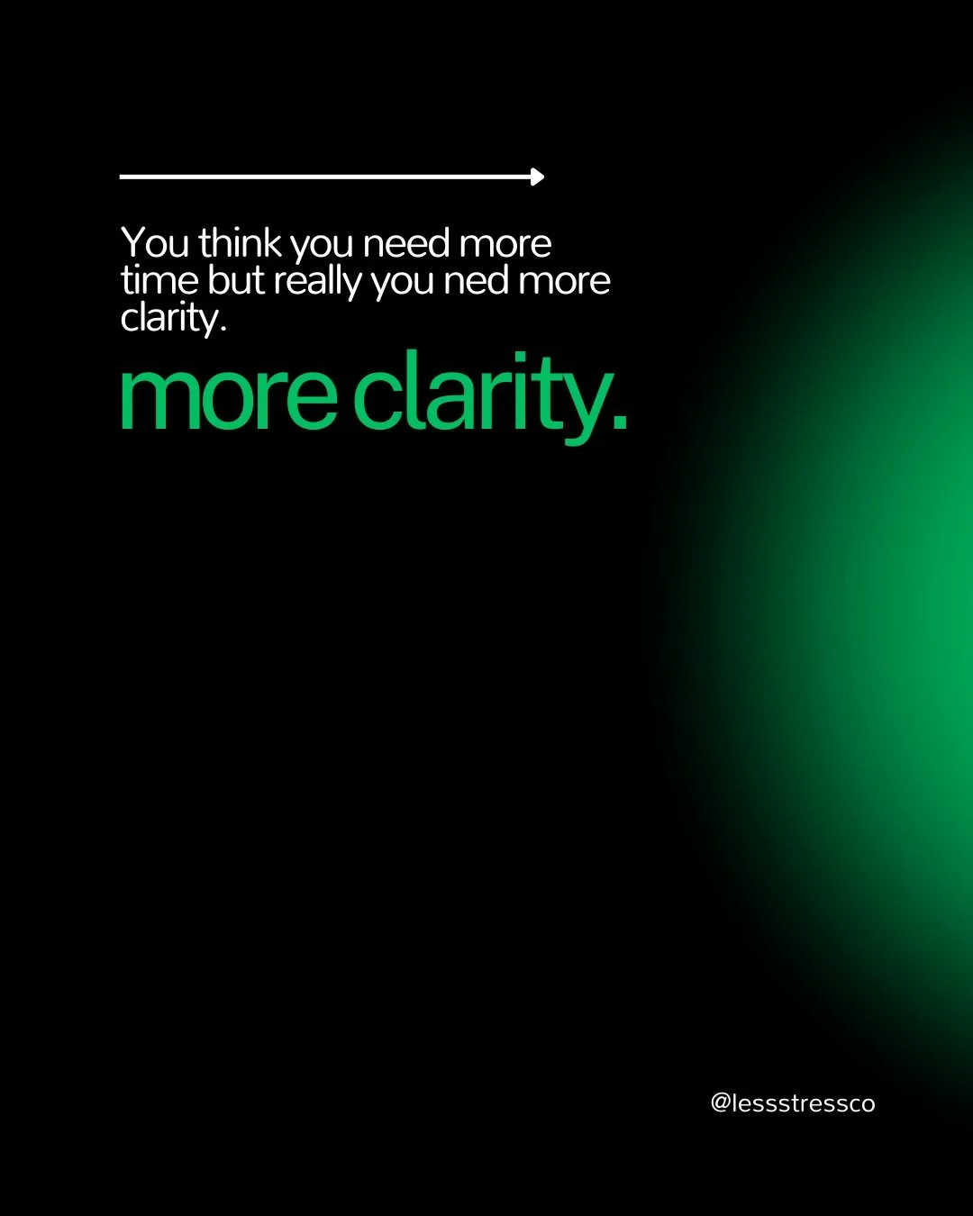 When everything feels urgent, it&rsquo;s rarely a time issue &mdash; it&rsquo;s a clarity issue.

Stress hijacks your ability to focus and plan. Calm restores it.

Regulate your system, and you&rsquo;ll know what needs to happen &mdash; and what does