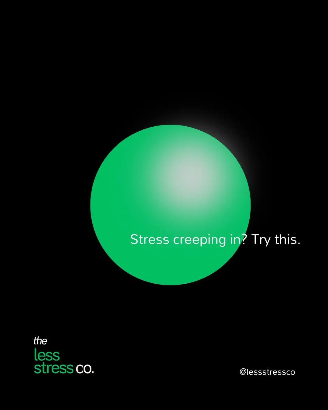 Stress creeping in? Try this:

Box breathing balances your system, steadies your heart rate, and improves clarity.

In 4.
Hold 4.
Out 4.
Hold 4.

Back to neutral.

#lessstressco #stressandperformance #breathasmedicine
