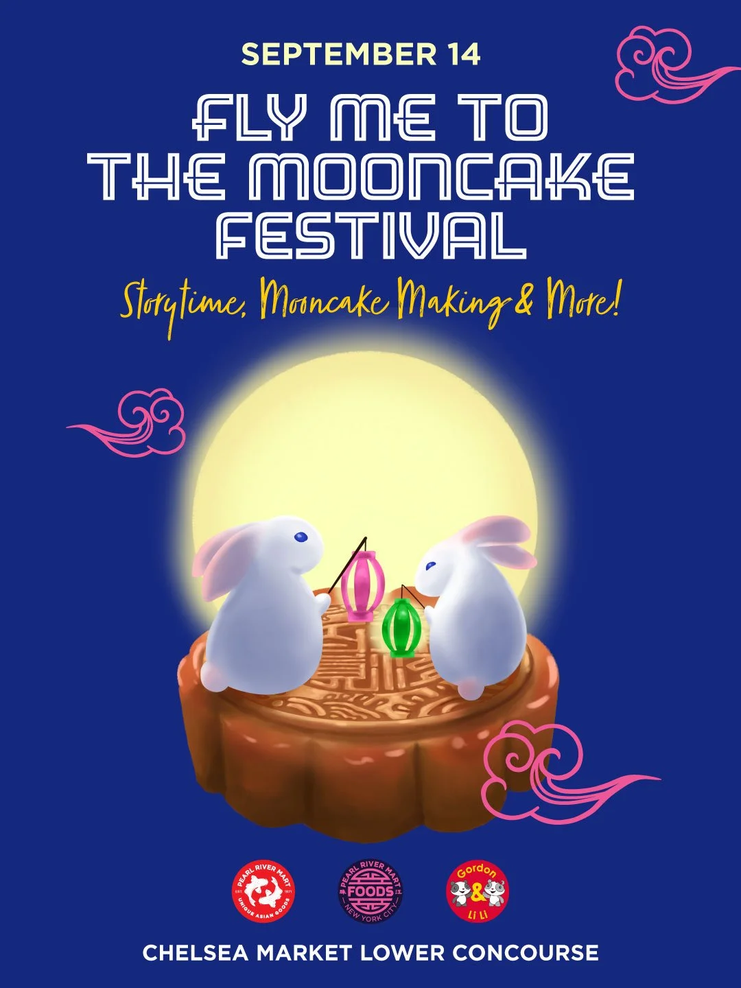 Fly Me to the Mooncake Festival: Storytime, Mooncake Making, and More (Copy)