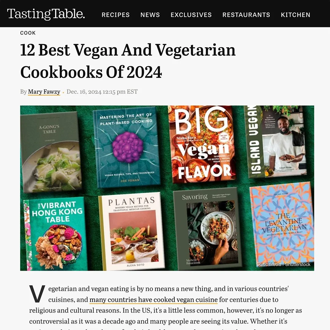 Tasting Table
12 Best Vegan and Vegetarian
Cookbooks of 2024