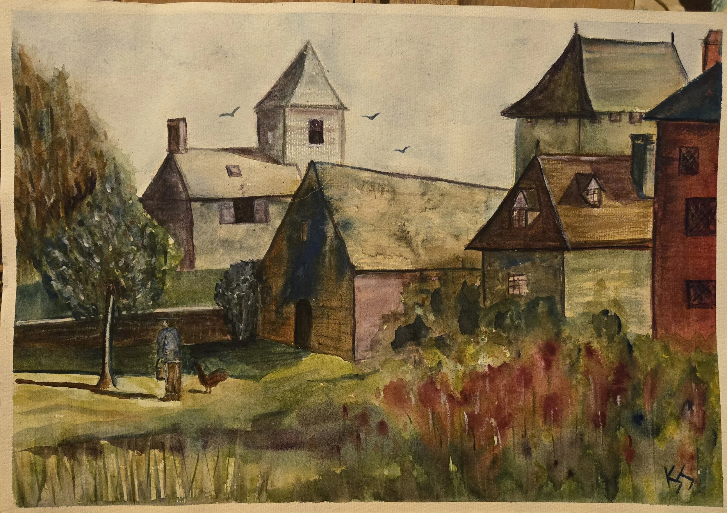 French Village - Water colour.jpg