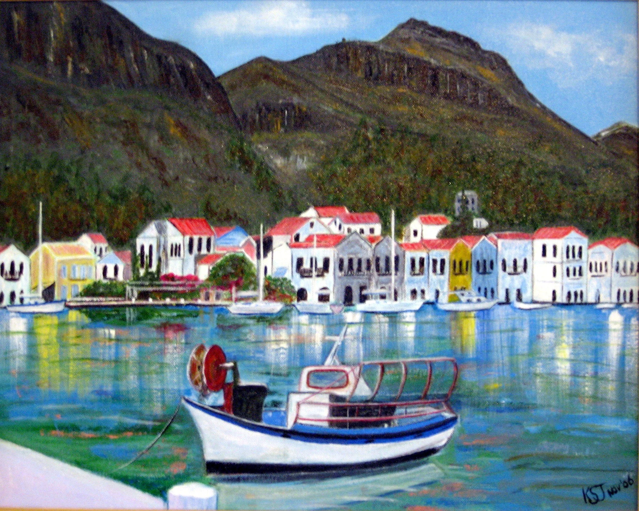Kastelorizo Greece - Acrylic.jpg