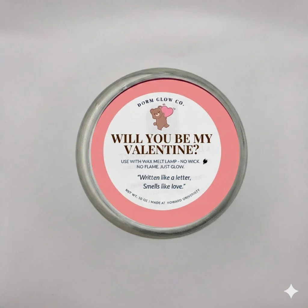 Will You Be My Valentine? – Dorm Glow Candle (Bundle)