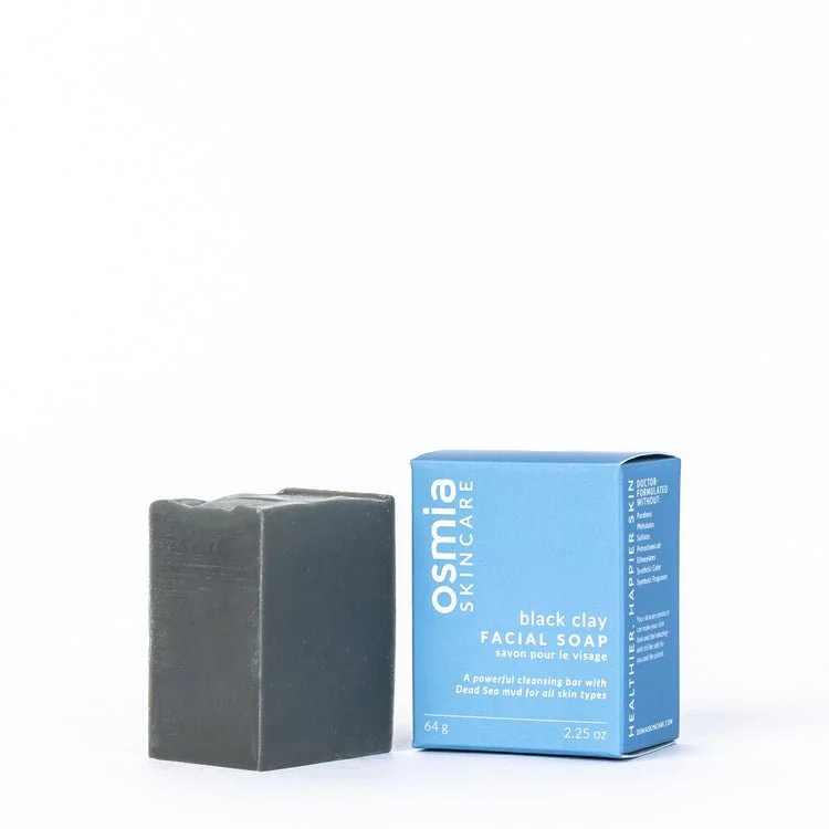 Osmia - Black Clay Facial Soap