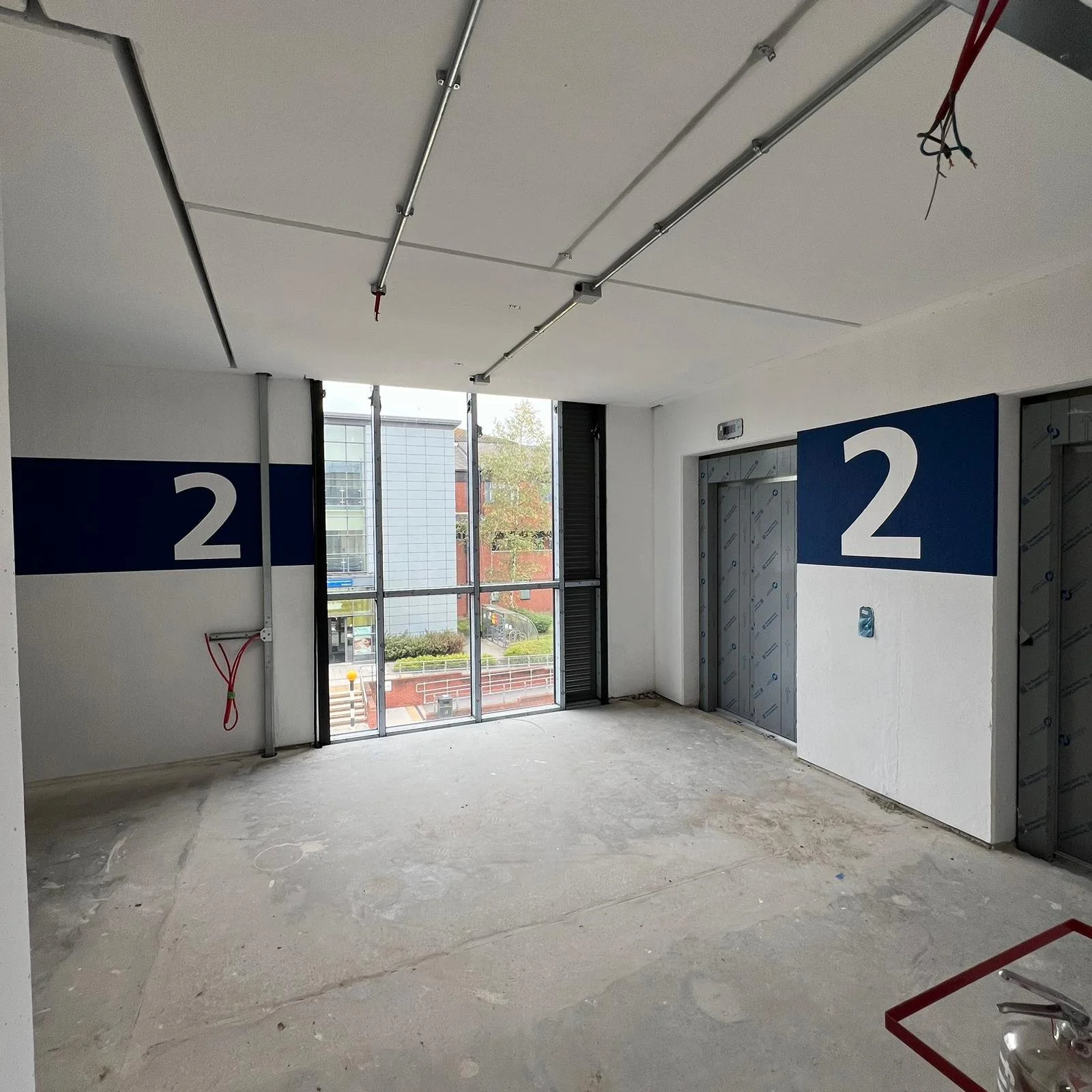 Image representing our interior painting on the lower ground car park derby nhs