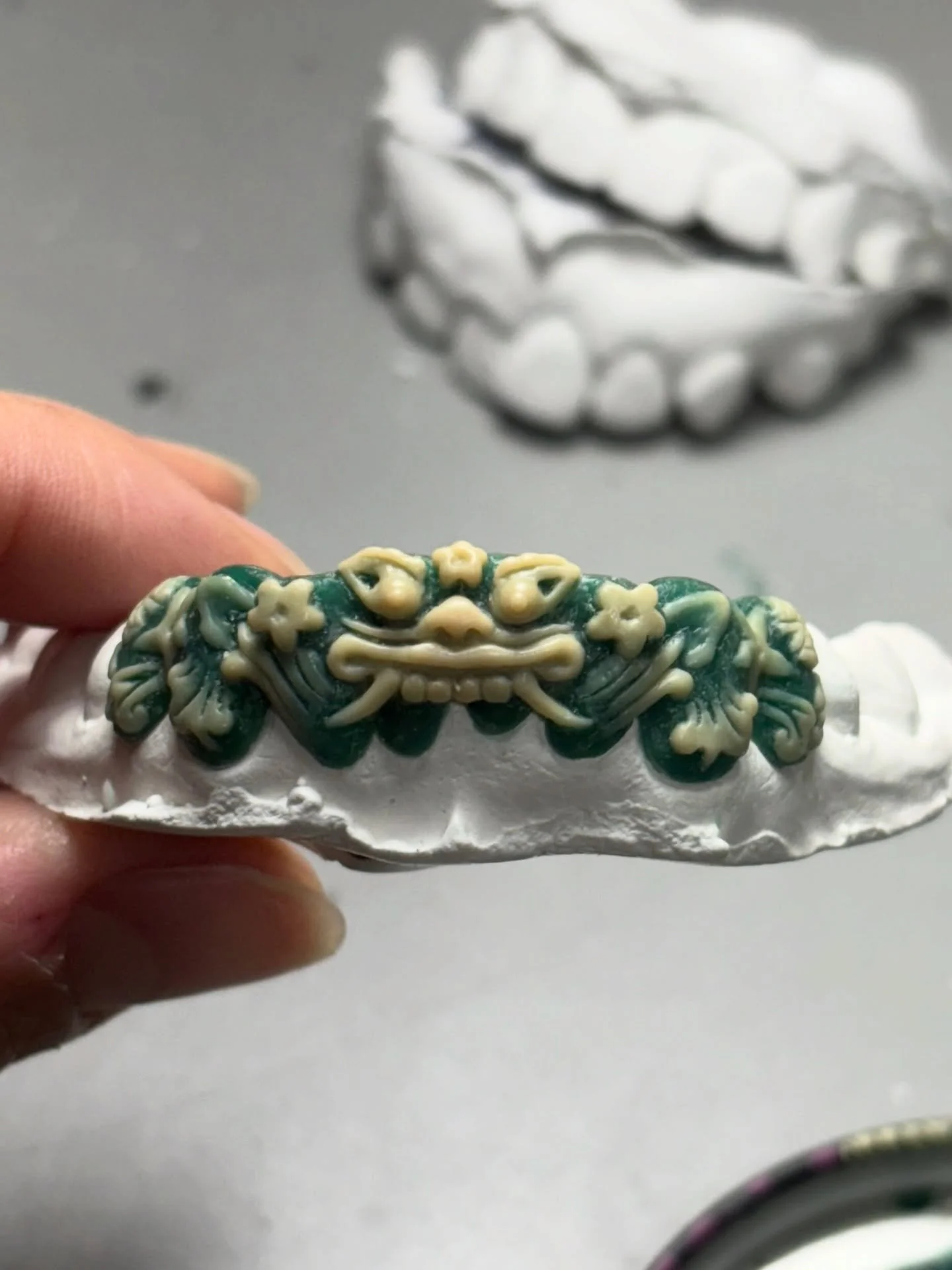 Balinese Barong wax up 🐲 To be continued&hellip;&hellip;&hellip;&hellip;&hellip; #grillz #jewelry #indonesia