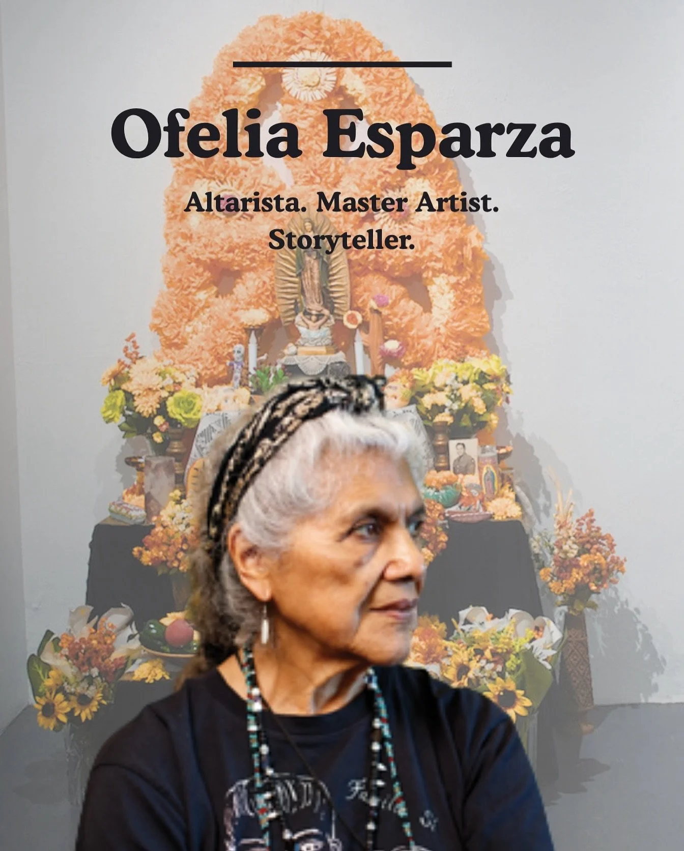 This week, we honor the incredible Ofelia Esparza, NEA National Heritage Fellow, master altarista, and lifelong cultural keeper of East LA.

For over four decades, Ofelia&rsquo;s altars have stood as sacred spaces of remembrance and healing, honoring