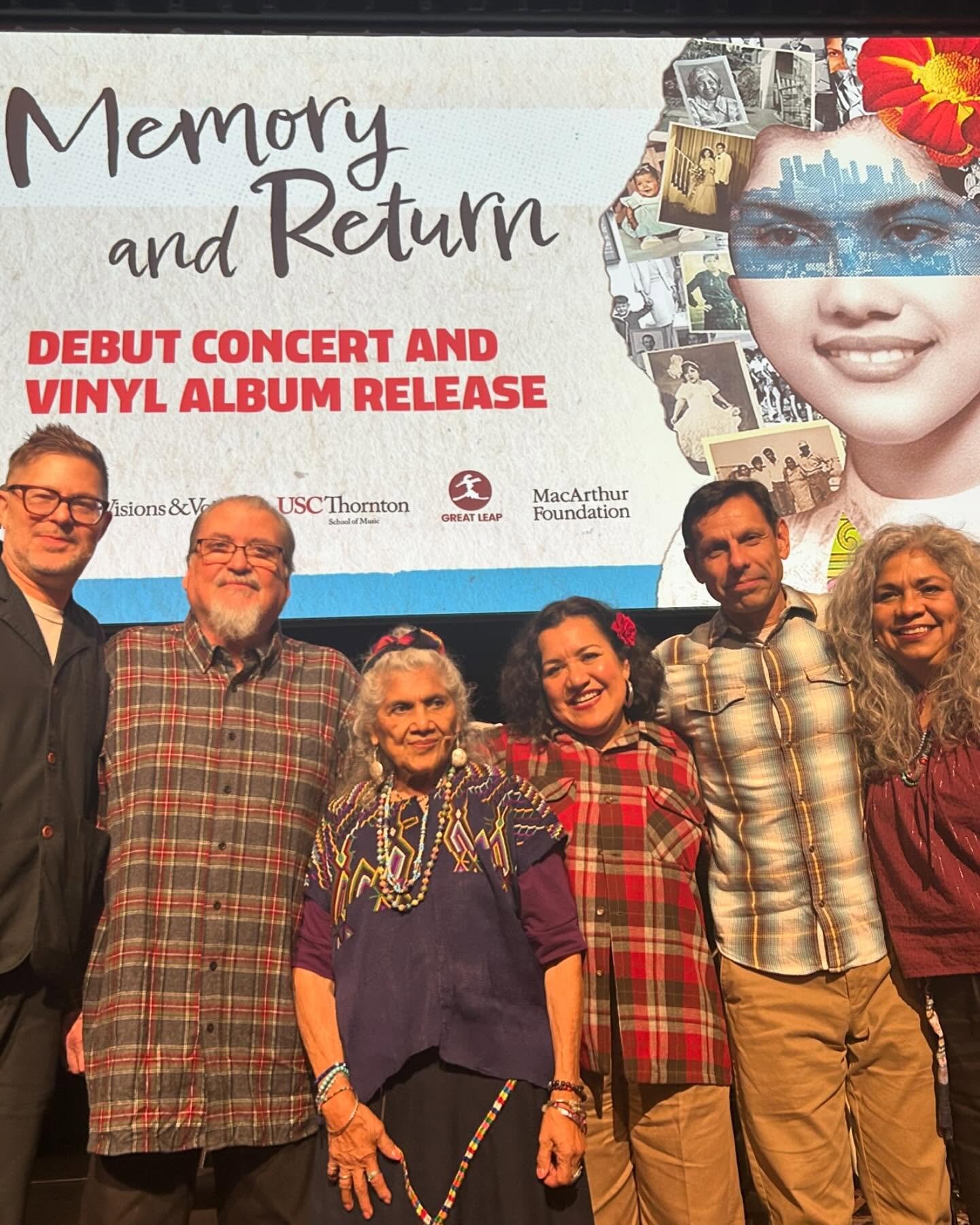 Thank you to everyone who joined us last night for the MEMORY &amp; RETURN post-concert panel at USC! It was so special to see Great Leap donors, artists, board members, and our community show up in support.

We were honored to help bring this conver