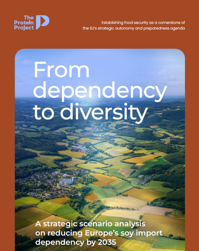 From dependency to diversity: a strategic scenario analysis on reducing Europe’s soy import dependency by 2035