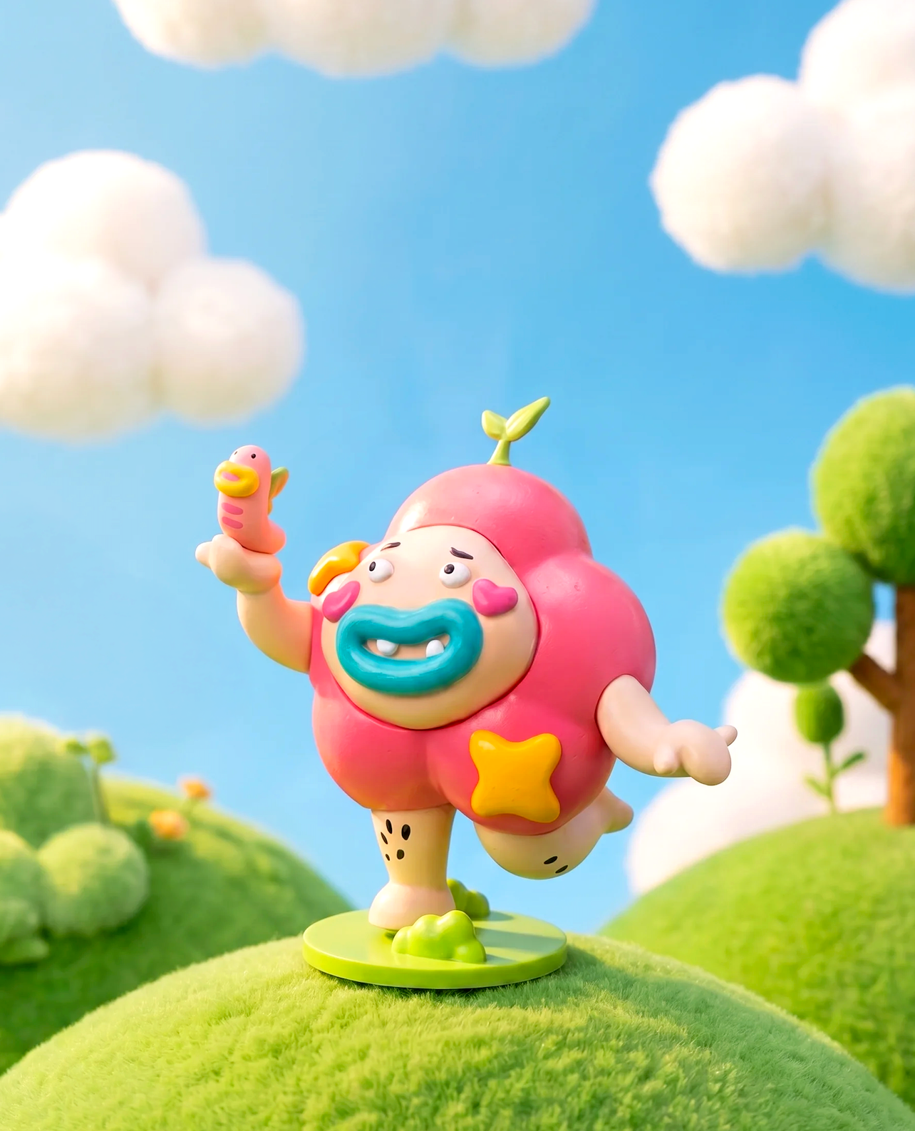 The Chill Bloom Club Art Toy
