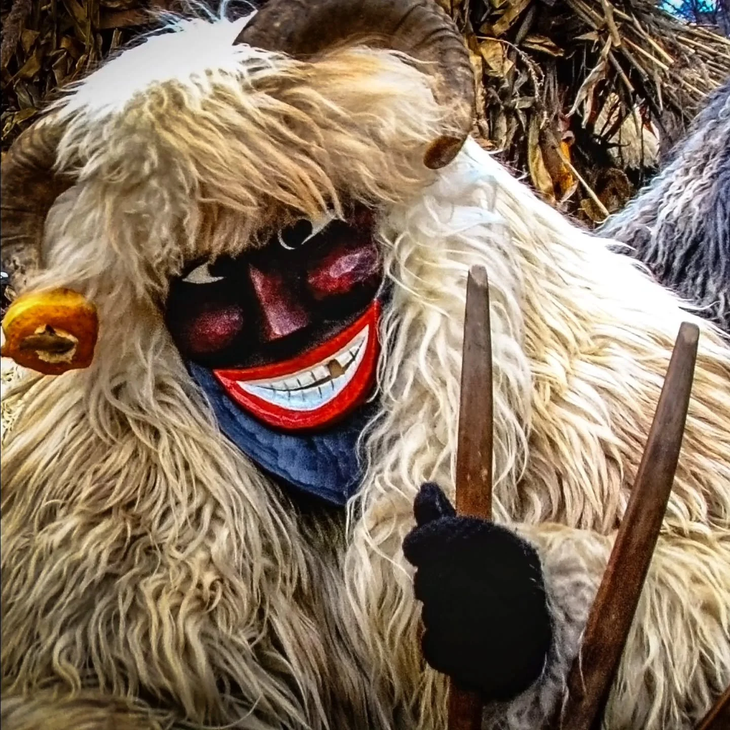 Cabin fever called. The Bus&oacute;s answered.
After weeks of sickness, grey skies, and candlelight therapy, we traded blankets for carved wooden masks and wildly colourful pom-pom socks.

Bus&oacute;j&aacute;r&aacute;s &mdash; Hungary&rsquo;s joyful