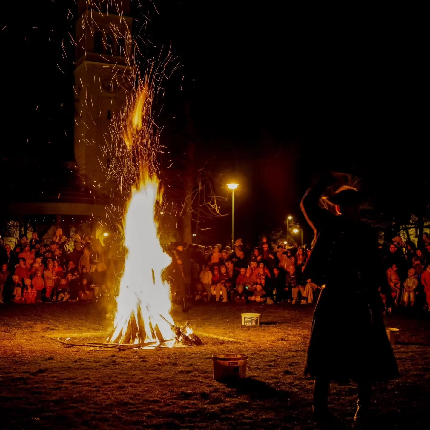 This is how we say goodbye&hellip; 🔥

To winter. To worries. To whatever felt heavy.

At the bonfire in magical Wekerle, just 30 minutes from the centre of Budapest, we gathered &mdash; young and old &mdash; burned what needed burning, and for a mom