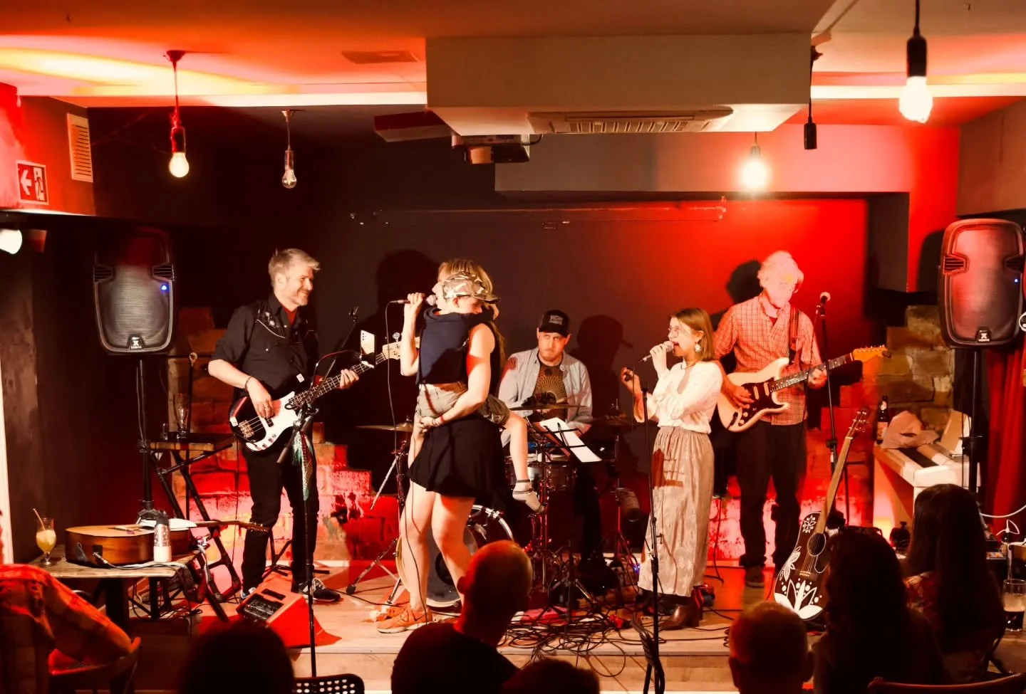 Also in Budapest: live music for a good cause. ❤️

Last weekend my band and I played a benefit concert for Anyahaj&oacute;, a civil organisation where I volunteer. They support mothers and young families from the very beginning and beyond.

You beaut