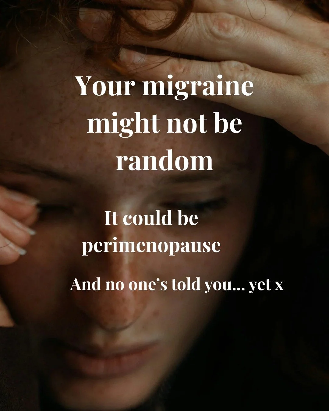 Migraine can be miserable.

And for many women, it changes in their 40s without any clear explanation.

We often see women who have lived with migraine for years, but notice their attacks becoming more frequent, more severe, or less predictable durin