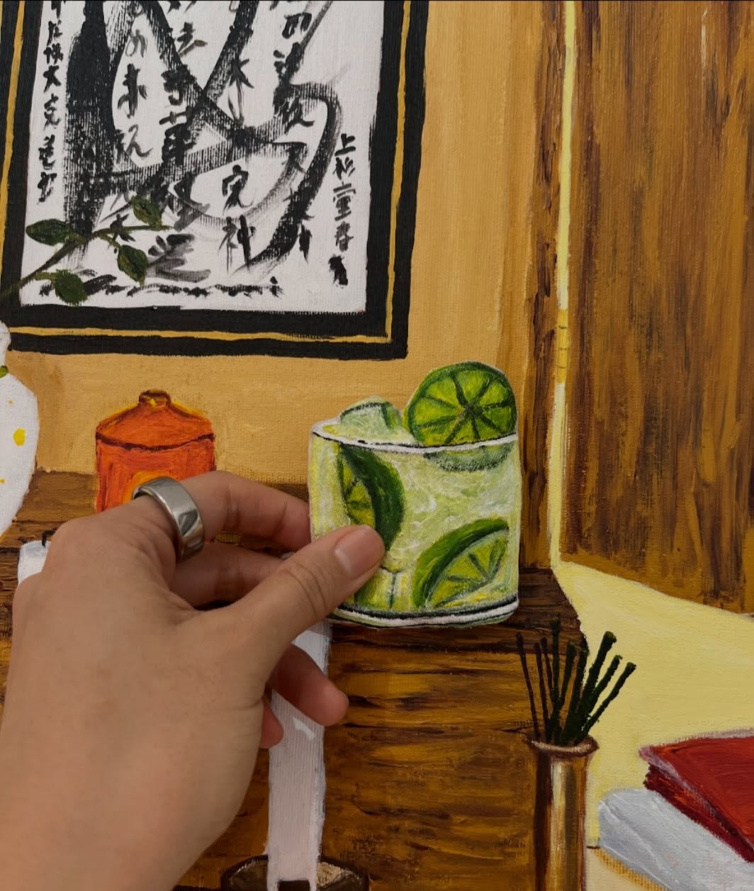 Das Oferendas para o Meu Butsudan, a que eu mais gosto &eacute; a caipirinha

Lembro dos meus primos fazerem caipirinha e colocarem no orat&oacute;rio para o jichan, j&aacute; que ele gostava de caipirinha

Ele dizia que o Brasil o tinha recebido com