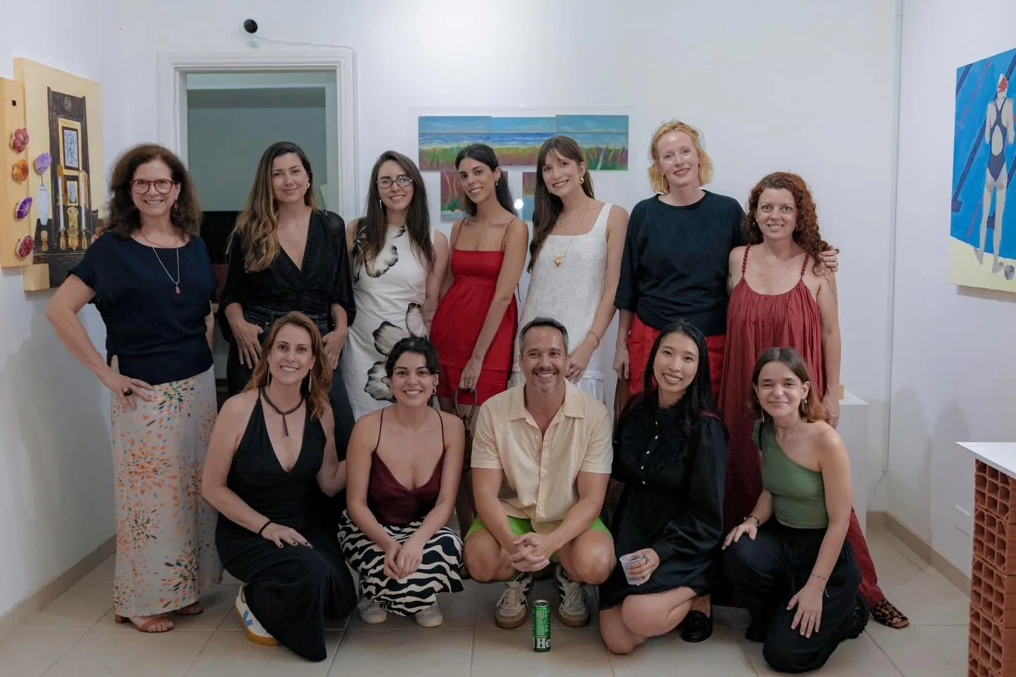 Mais um Ateli&ecirc; Aberto no nosso querido @ieatelie_ 
Com direito a muita conversa, abra&ccedil;os e calor humano (bote calor nisso hahaha 😅)

📸 por @nicholas_mendes 

#art #atelie #atelieaberto #travessadonapaula