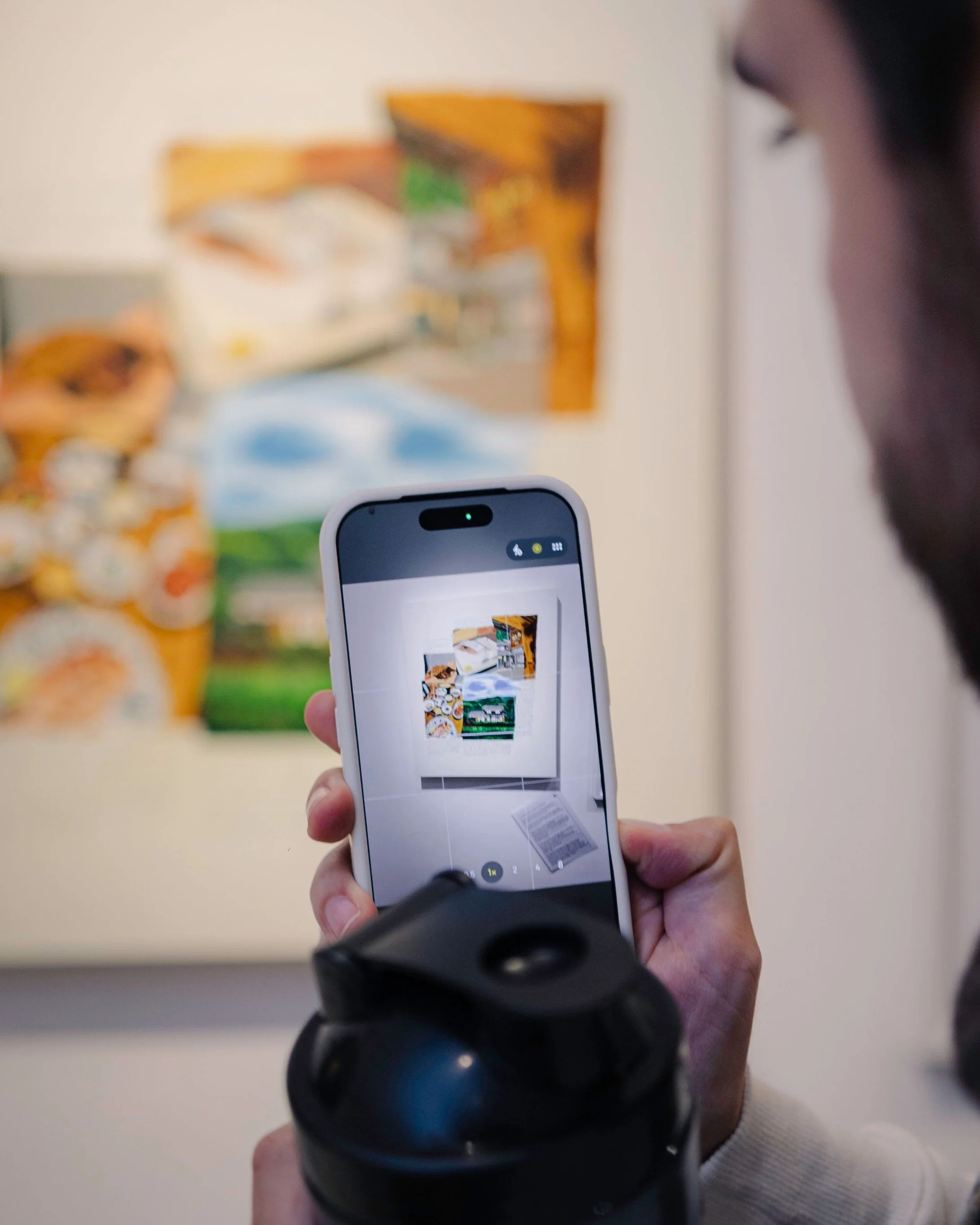 Abertura da mostra coletiva Tudo ao mesmo tempo E AGORA no ateli&ecirc; @_noavesso e fotos por @nicholas_mendes 😍