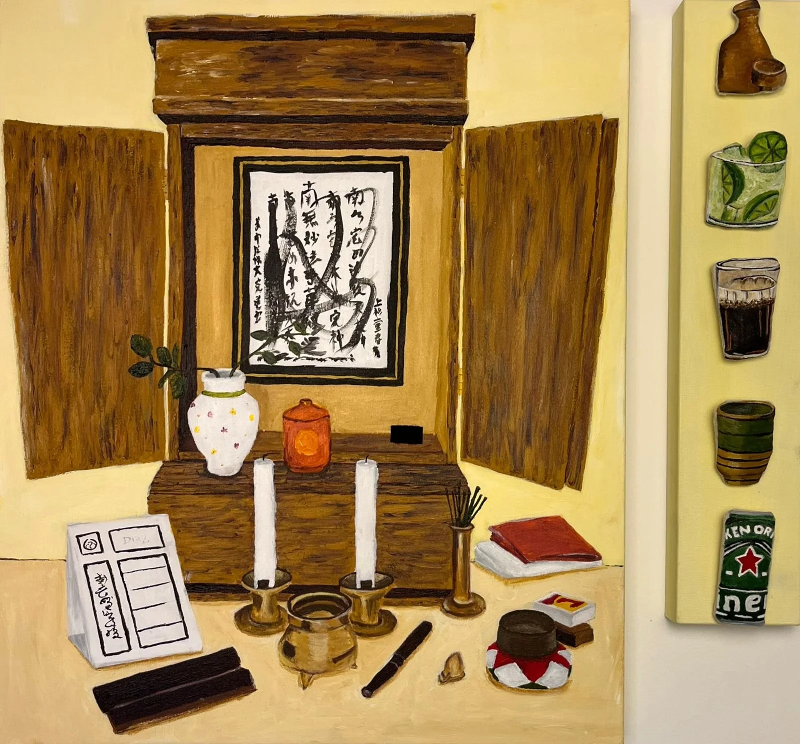 Oferendas no Meu Butsudan