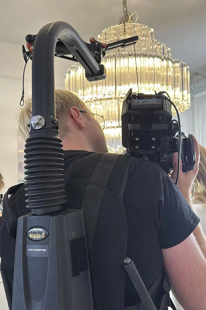 Professionelle Kamera. Blick hinter die Kulissen des Filmprojektes JUBEL | RING.
