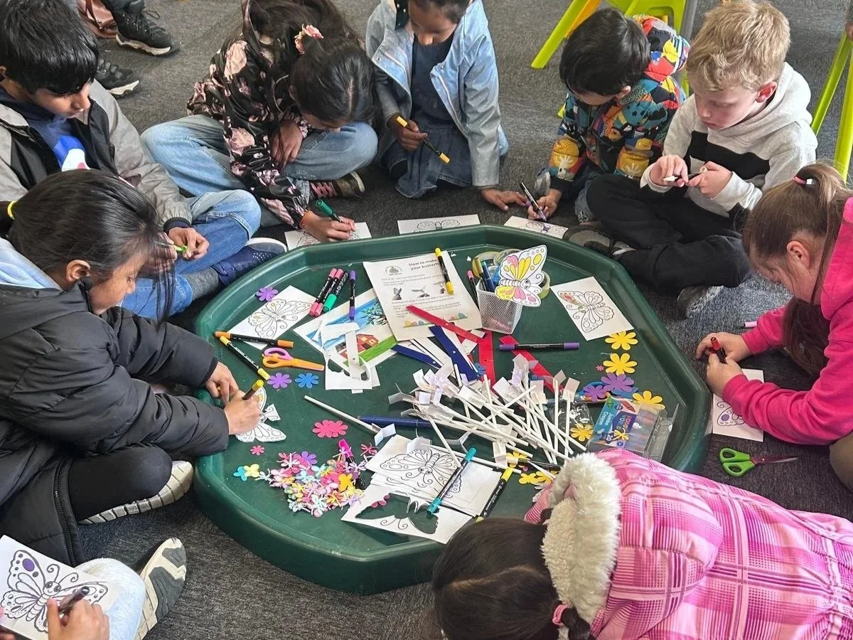 This special storytelling and explore session had a bit of everything - so all children were engaged and happy to celebrate the season. Thank you to Crewe library for being so wonderful
