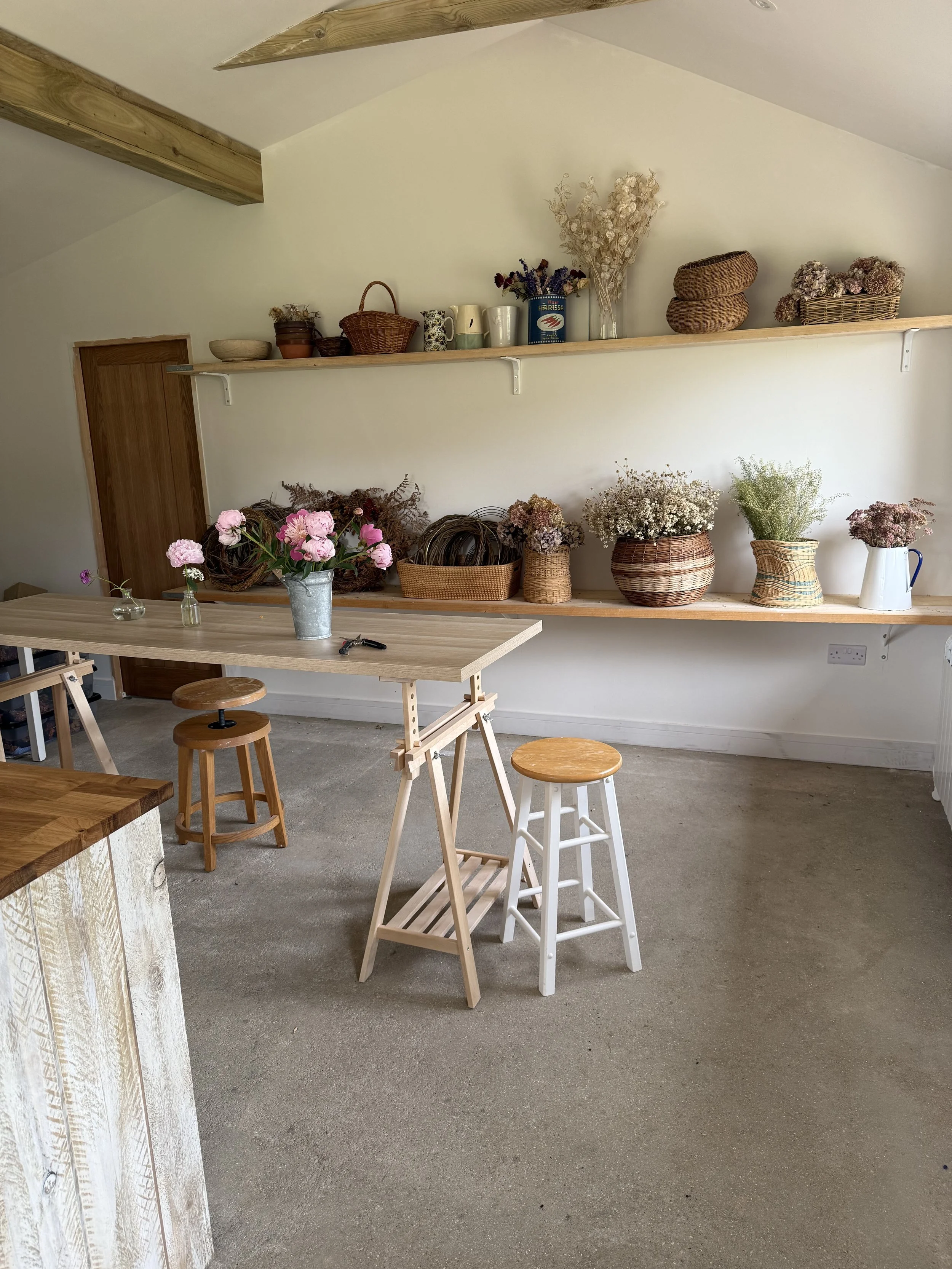 Spend a Creative Day on a Flower Farm, Whatever the Weather