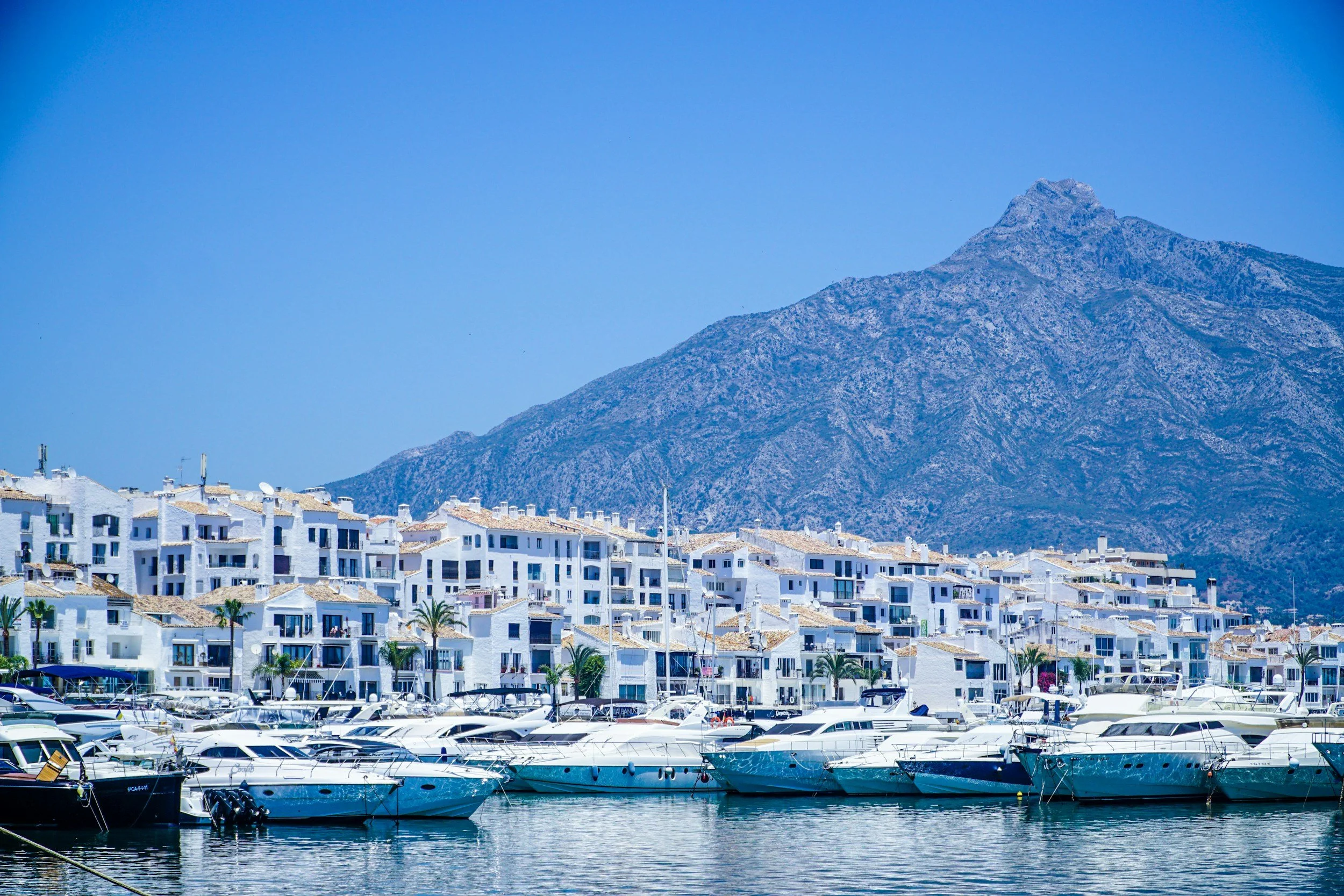 Puerto Banus landscape