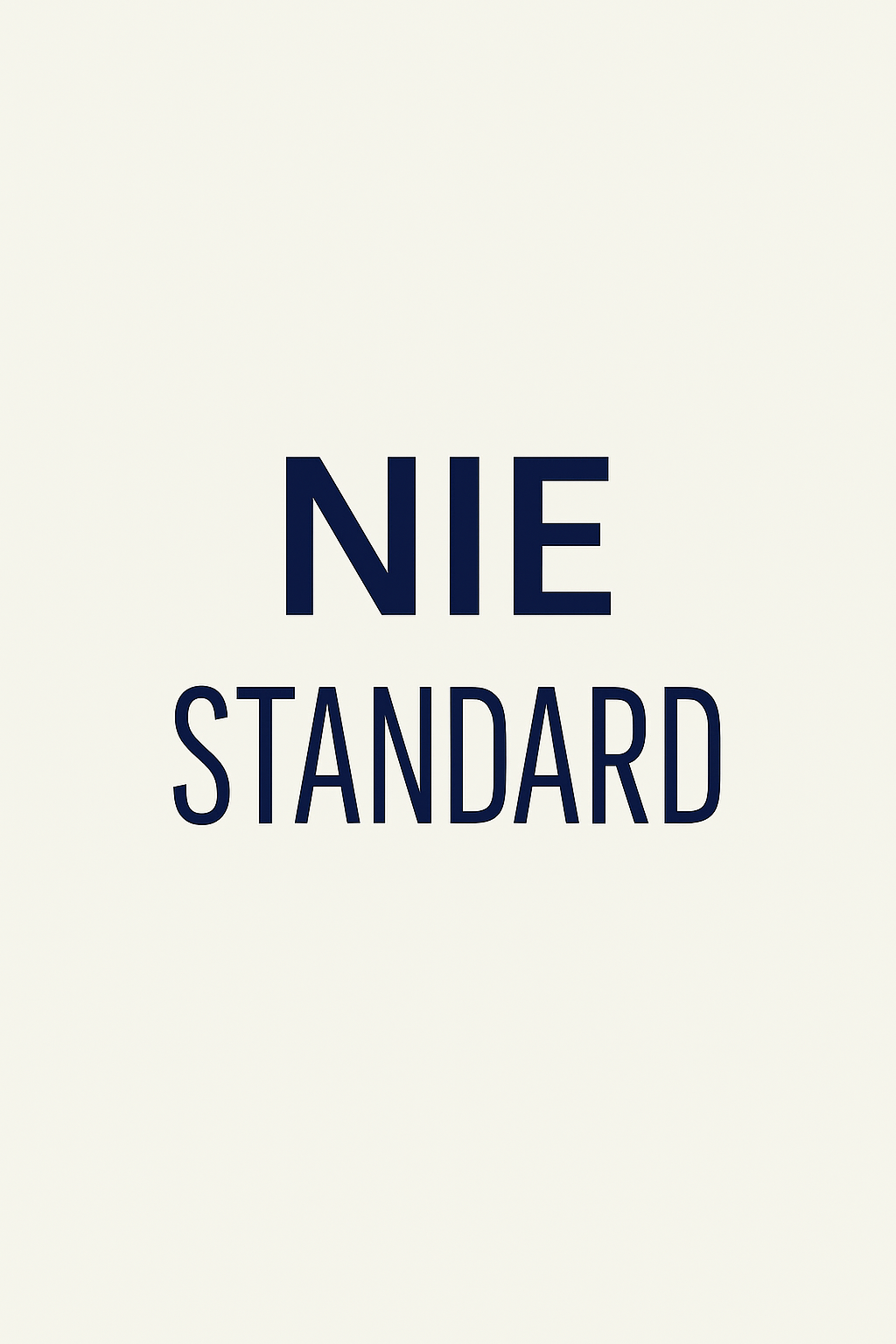 NIE Standard