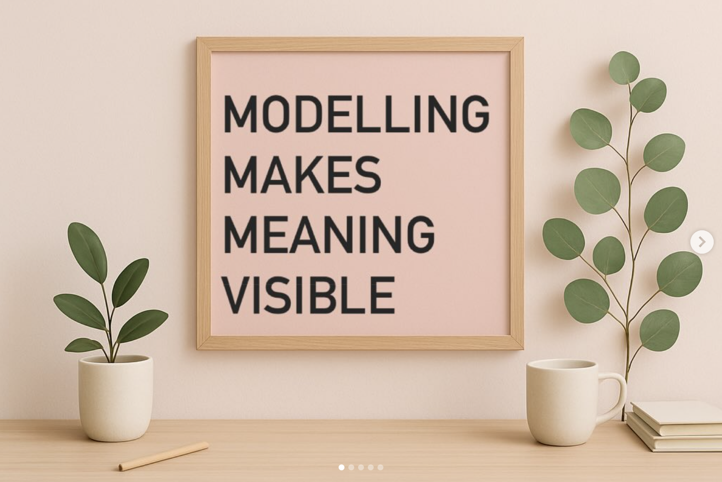 Modelling makes meaning visible.