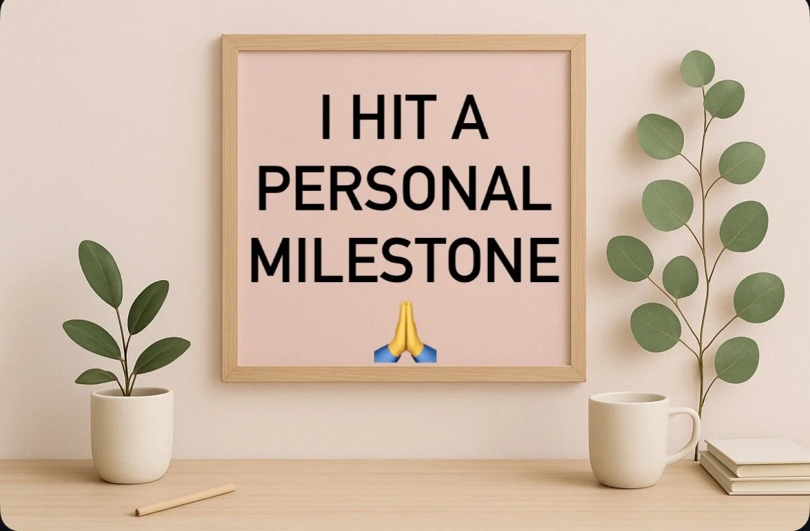 A very personal milestone 