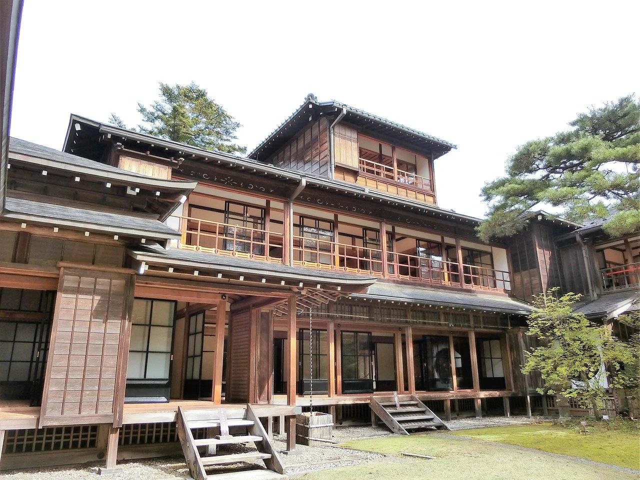 Tamozawa Imperial Villa historic wooden residence in Nikko