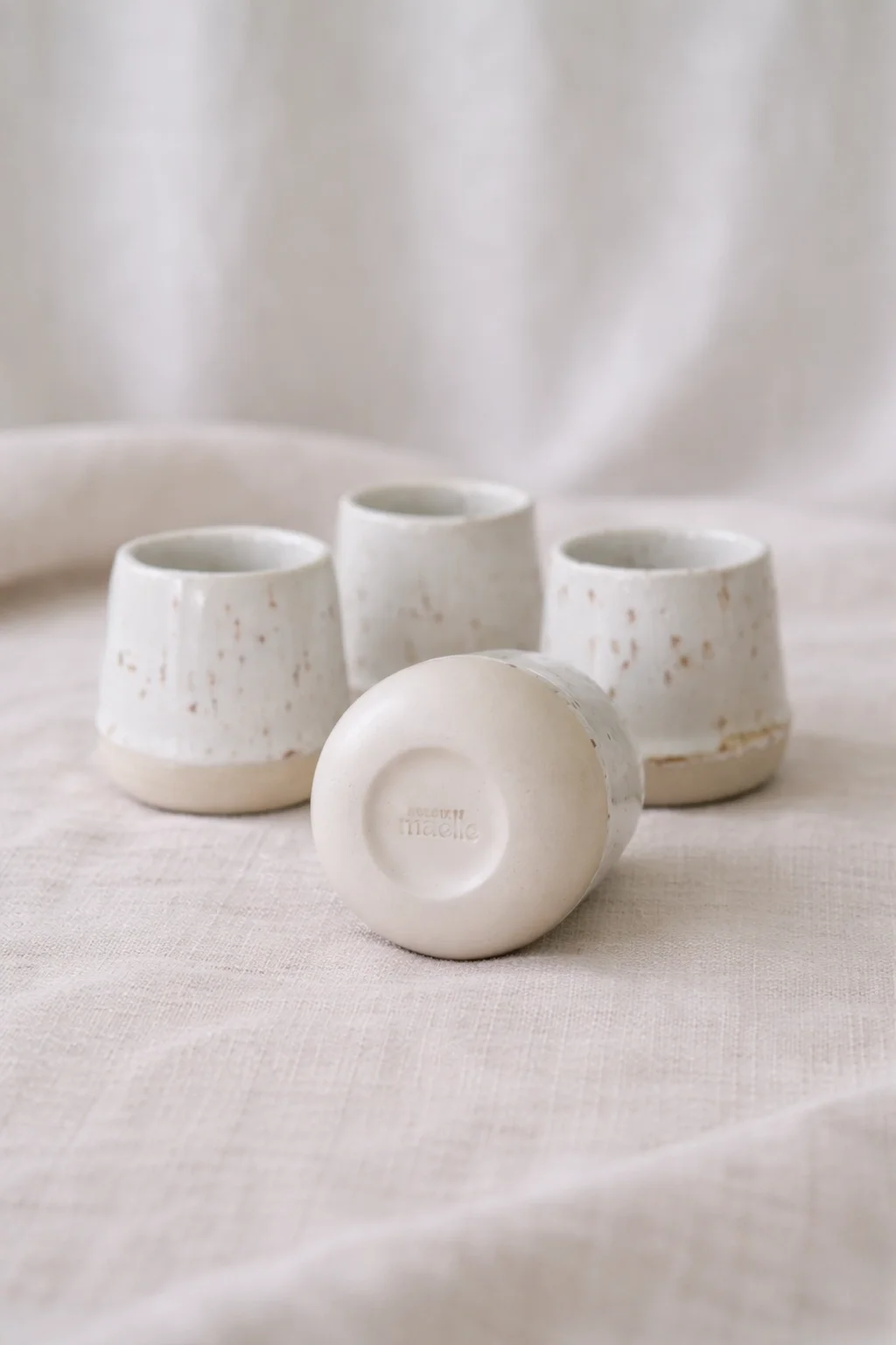 Tasses à espresso en céramique artisanale – Malléable