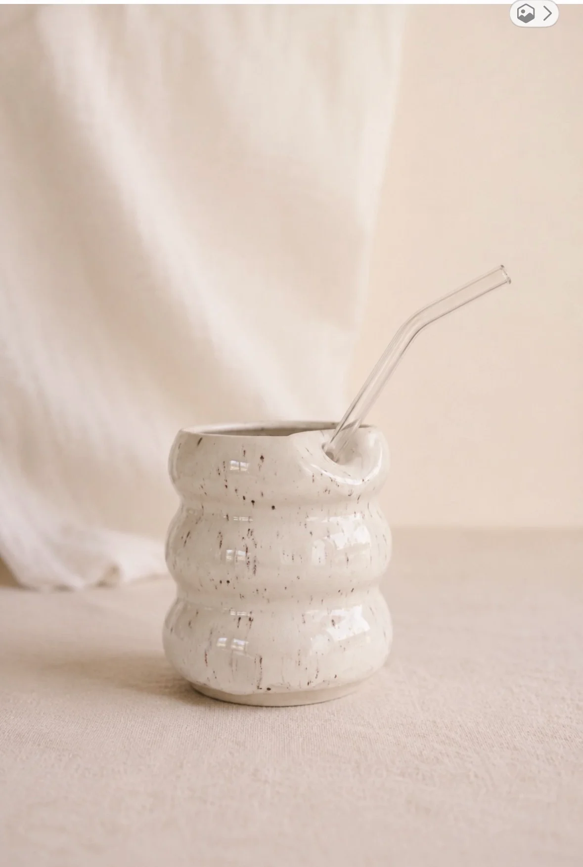 Grande tasse polyvalente en céramique faite main – Malléable