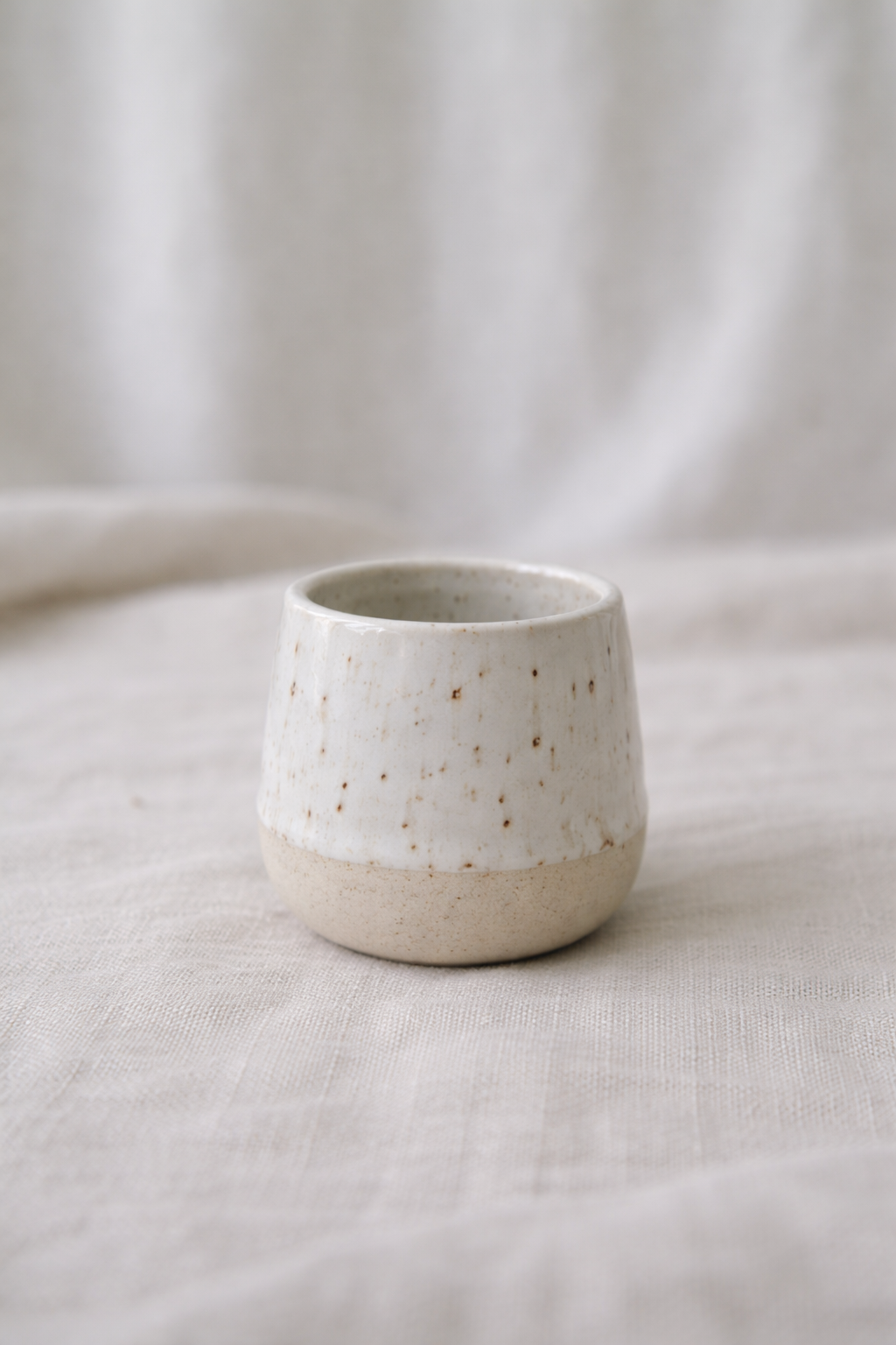 Tasse Expresso - beige pyritée