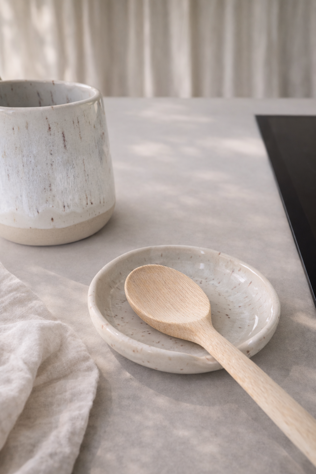 Coupelle · beige pyrité