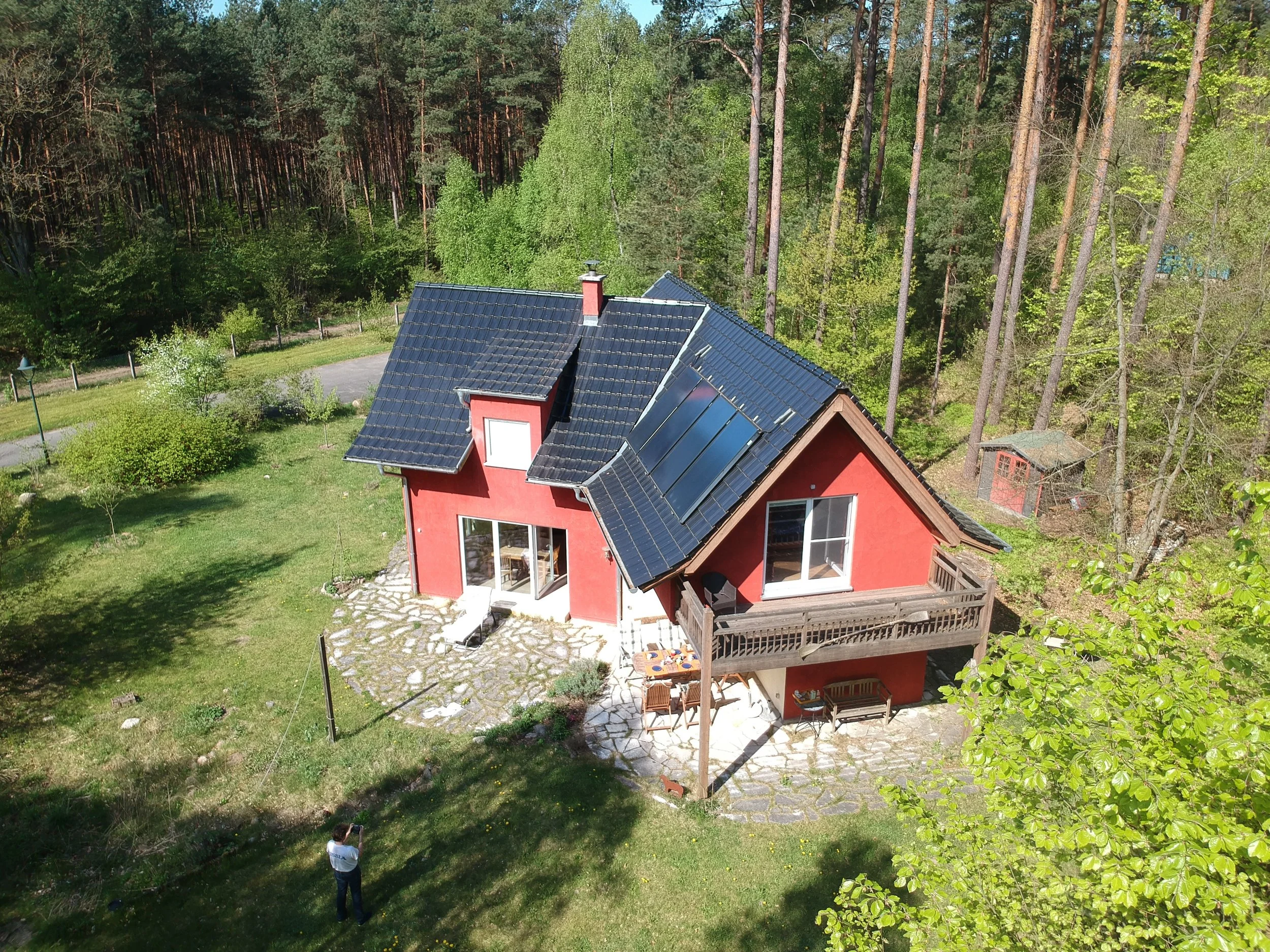 Süd-Westansicht-Luftaufnahme