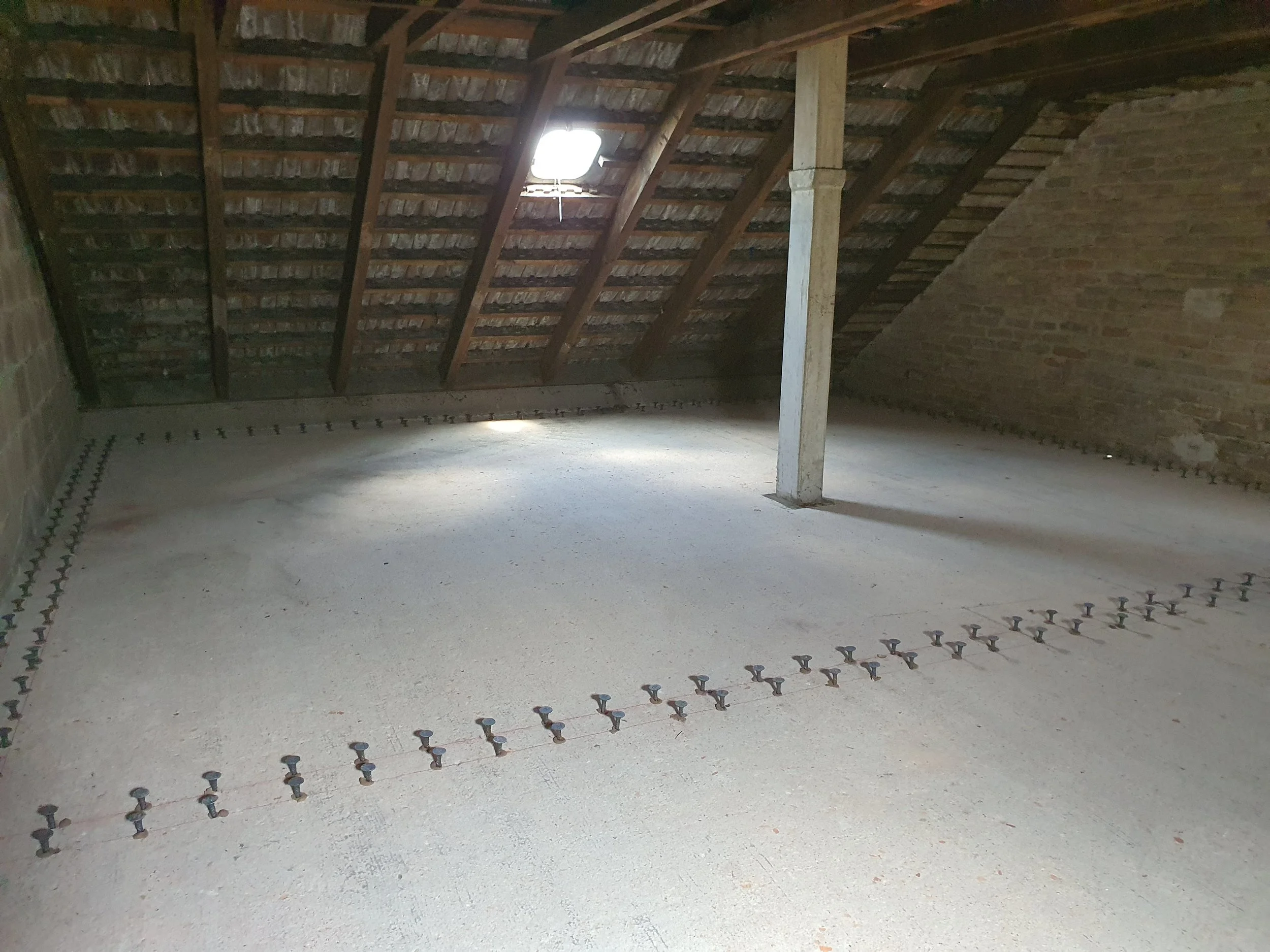 Statische Ertüchtigung der Betondecke