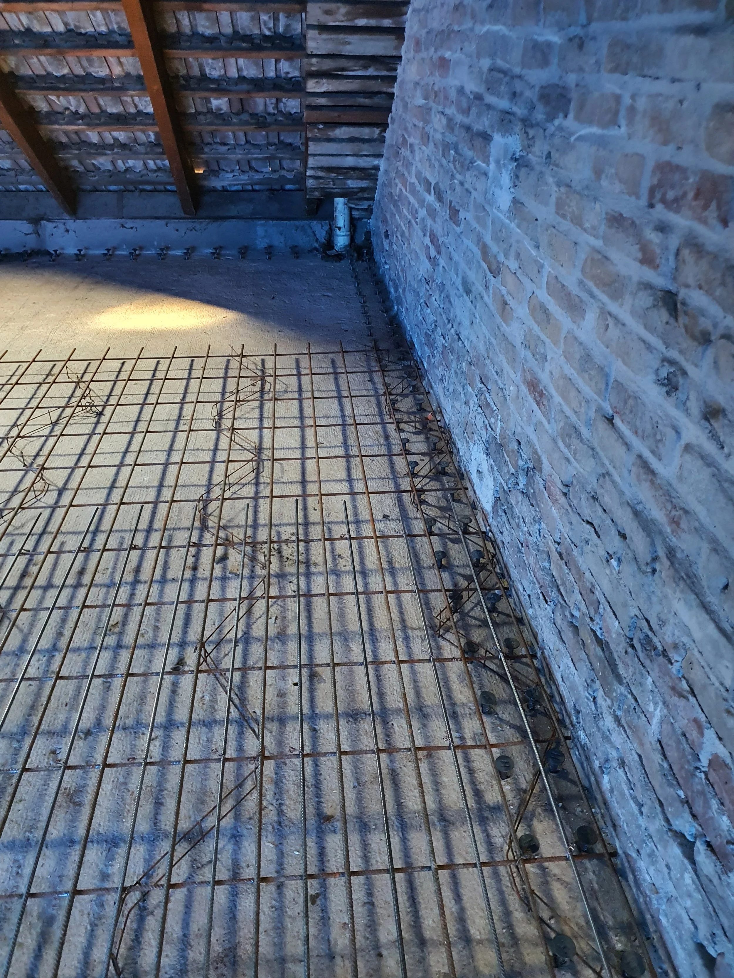 Statische Ertüchtigung der Betondecke