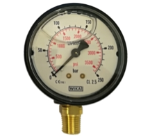 PA Bottom Entry Pressure Gauge