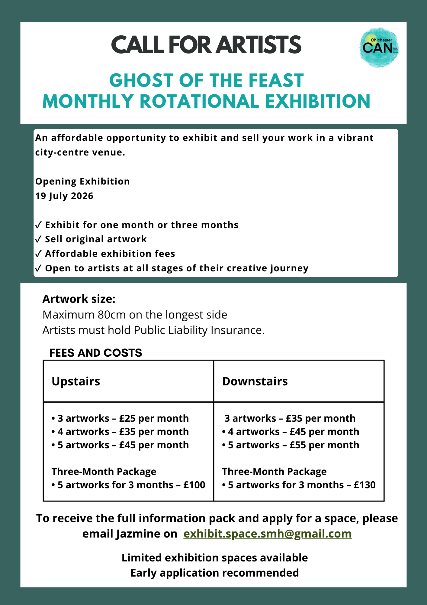 a new exhibition opportunity